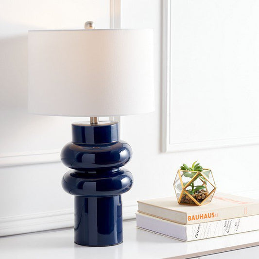 Safavieh Halleck Table Lamp - Blue | Table Lamps | Modishstore