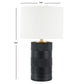 Safavieh Weller Table Lamp - Black | Table Lamps | Modishstore - 3