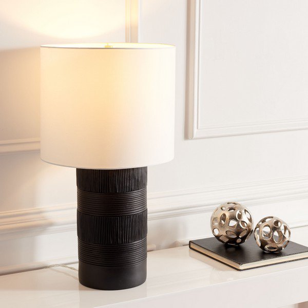 Safavieh Weller Table Lamp - Black | Table Lamps | Modishstore