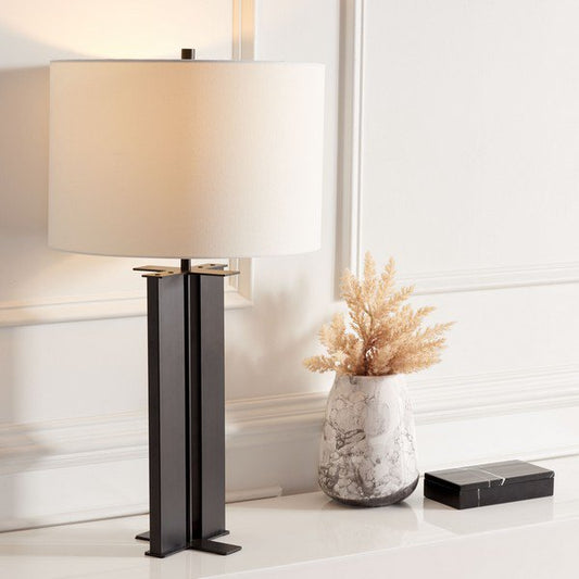 Safavieh Vanya Table Lamp - Black | Table Lamps | Modishstore