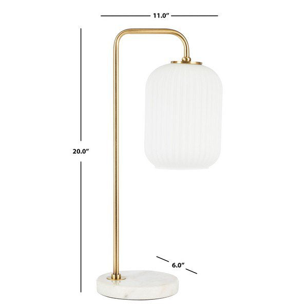 Safavieh Santina Table Lamp - Gold | Table Lamps | Modishstore - 3