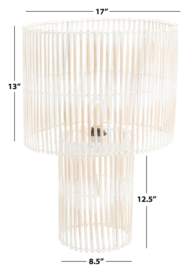 Safavieh Elara Table Lamp - White | Table Lamps | Modishstore - 2