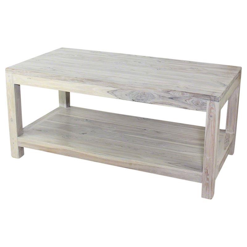 Haussmann Teak Coffee Table W/Shelf 40" L | Coffee Tables | Modishstore-2