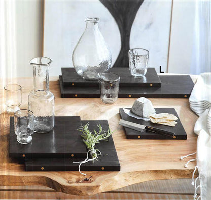 Roost Ebonized Wood Long Serving Boards