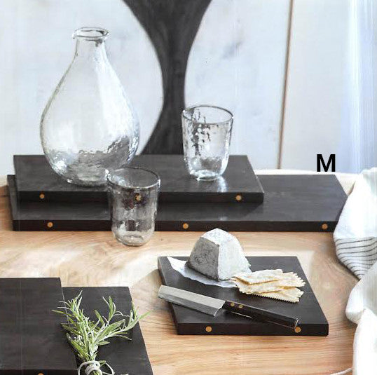 Roost Ebonized Wood Long Serving Boards