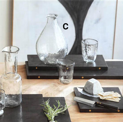 Roost Hammered Finish Pitchers - Set Of 2