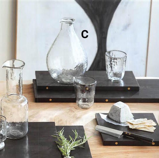 Roost Hammered Finish Pitchers - Set Of 2