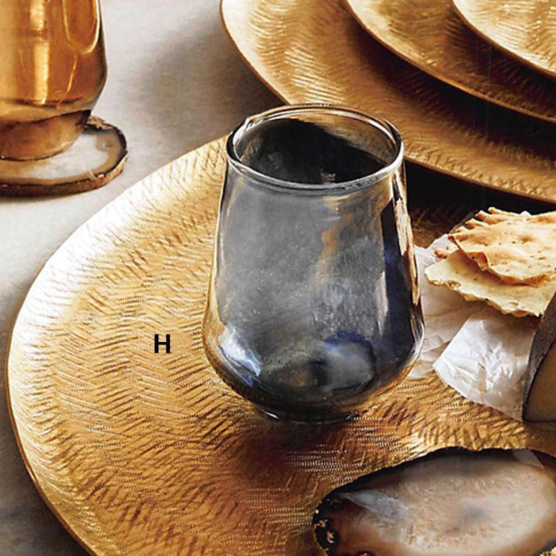 Rosot Artisan Luster Glassware - Set Of 6