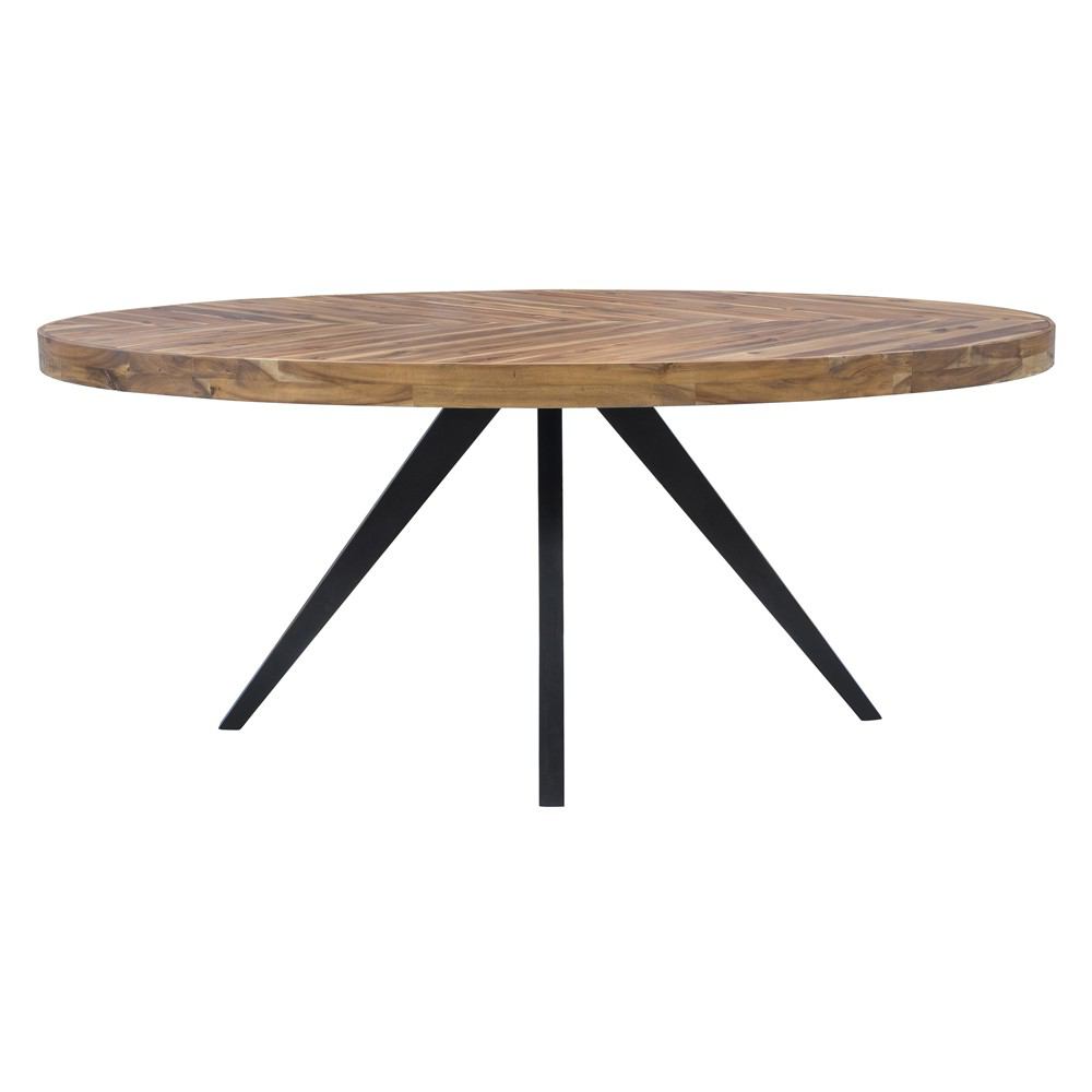 Moe's Home Collection Parq Oval Dining Table | Modishstore | Dining Tables-2