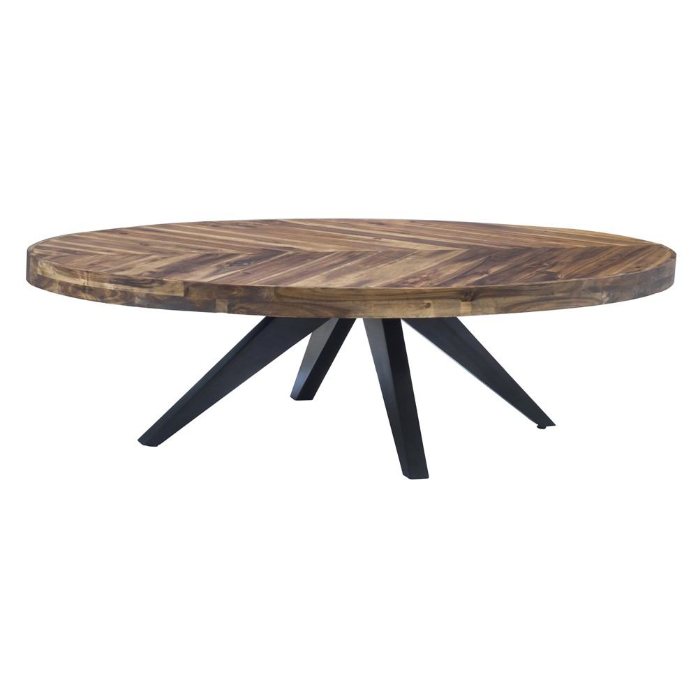 Moe's Home Collection Parq Oval Coffee Table | Modishstore | Coffee Tables