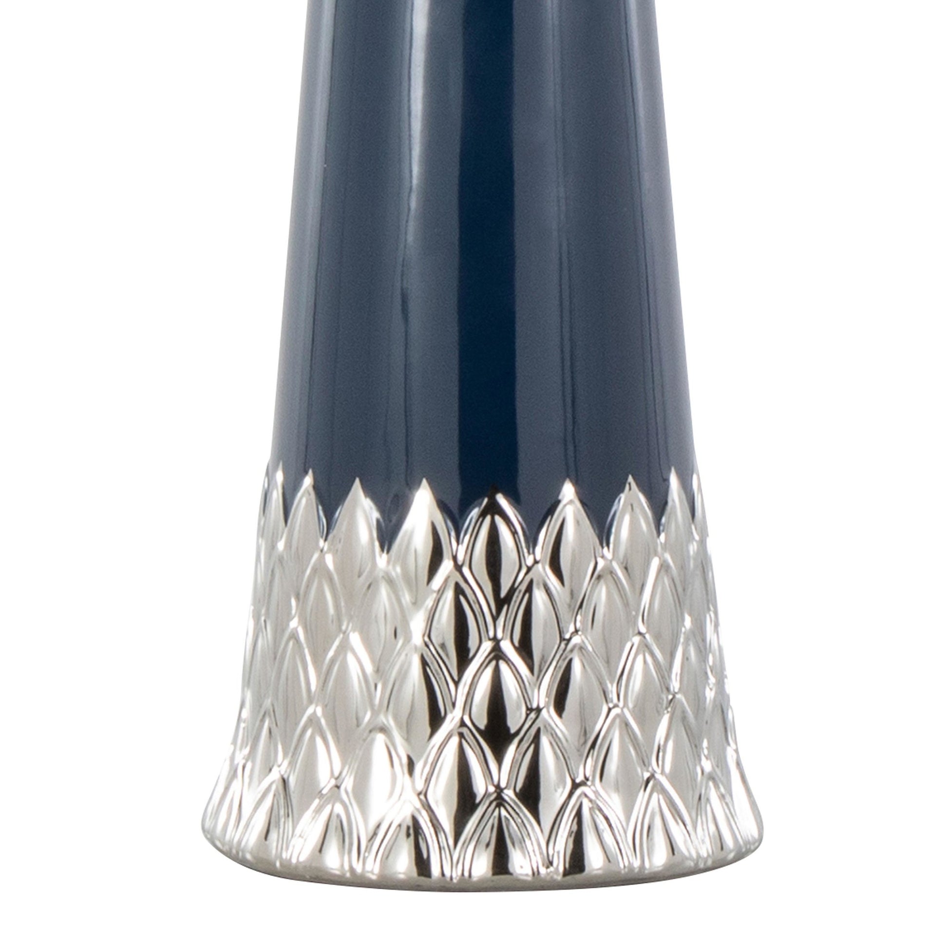Penelope 22" Ceramic Table Lamp Blue By LumiSource | Table Lamps | Modishstore - 13