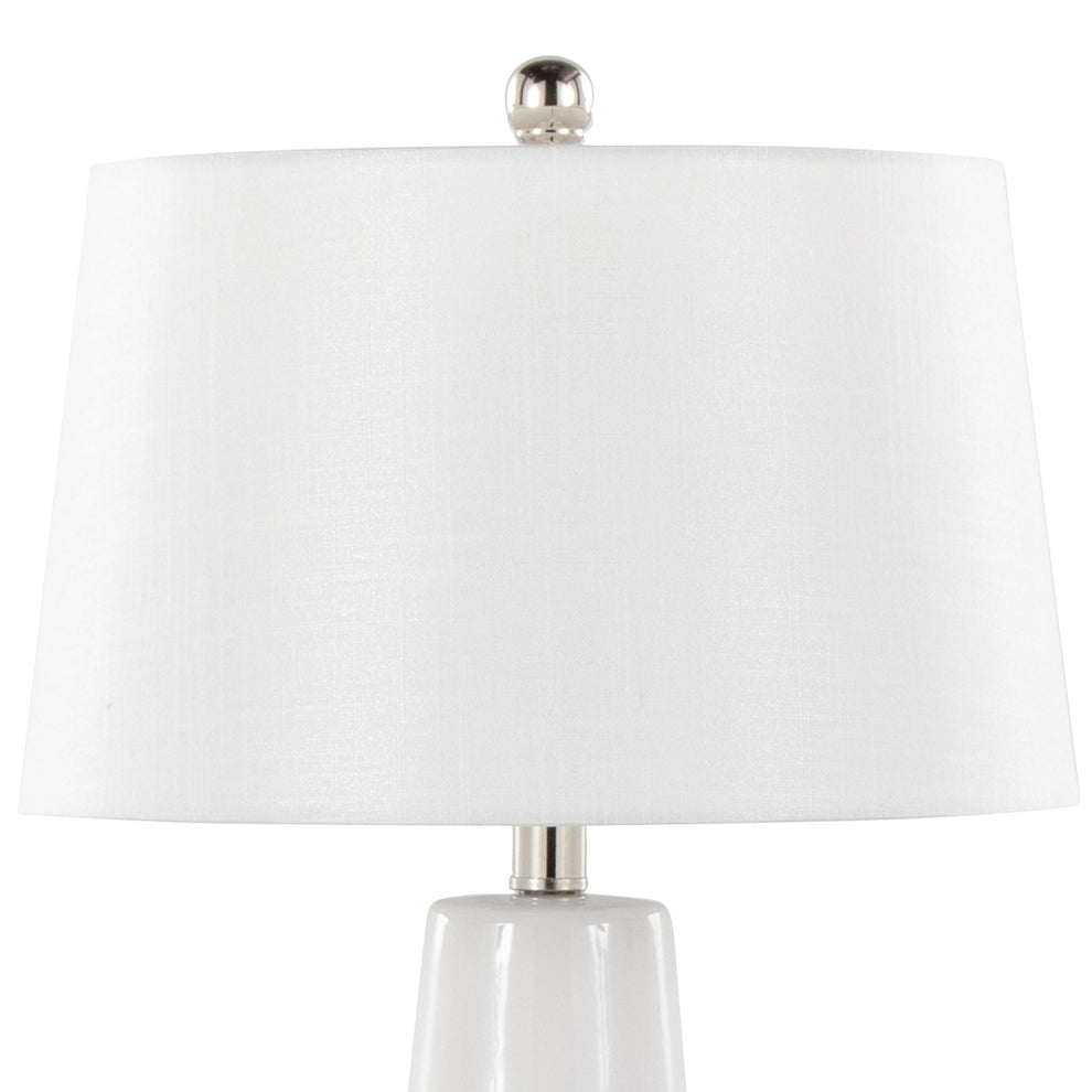 Penelope 22" Ceramic Table Lamp Blue By LumiSource | Table Lamps | Modishstore - 19
