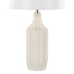 Stella 23" Ceramic Table Lamp Cream By LumiSource | Table Lamps | Modishstore - 6
