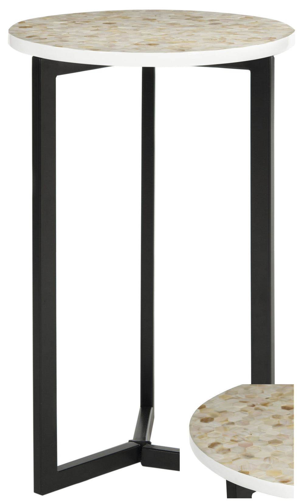 Safavieh Zaira End Table | End Tables | Modishstore - 18