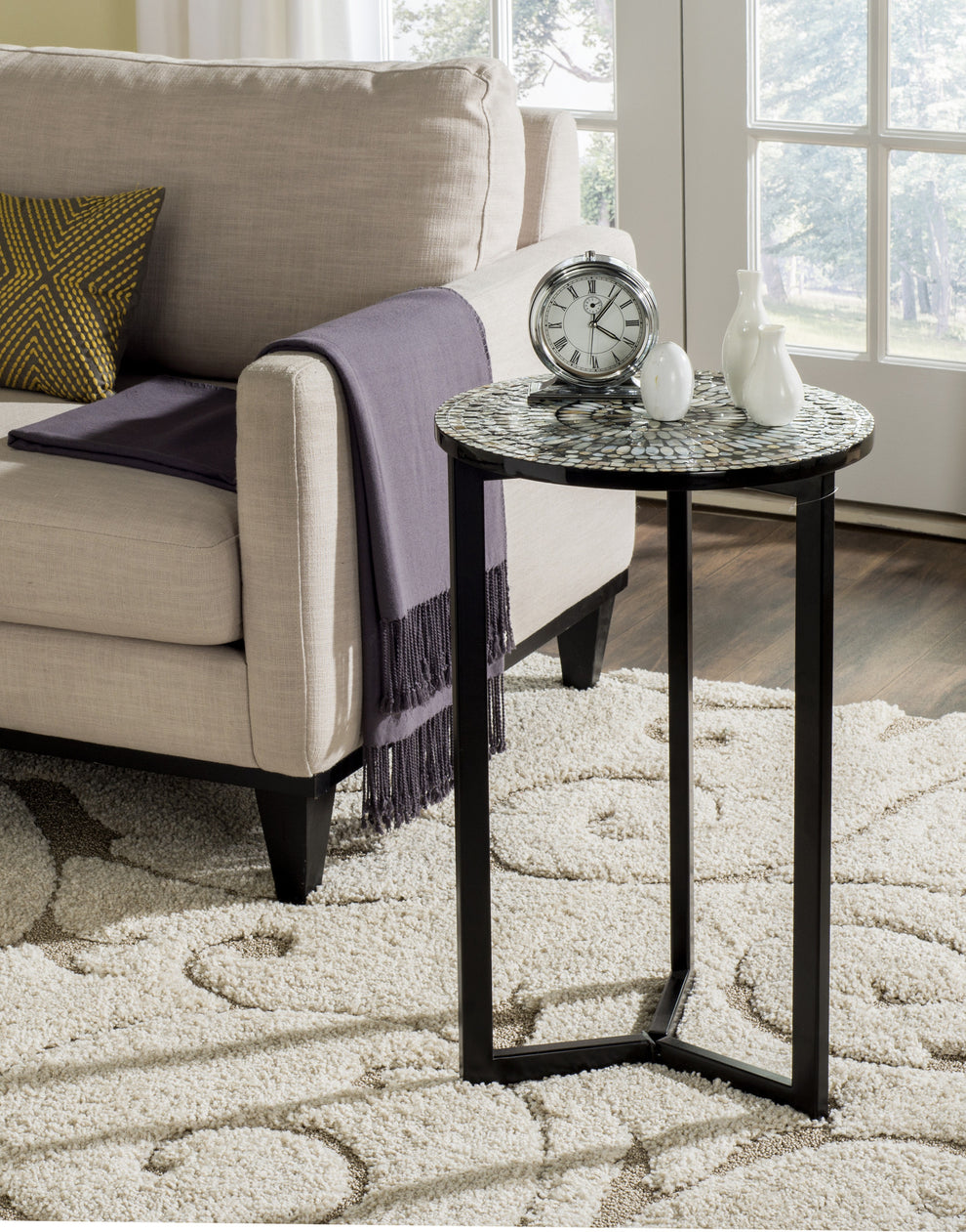 Safavieh Zaira End Table | End Tables | Modishstore - 4