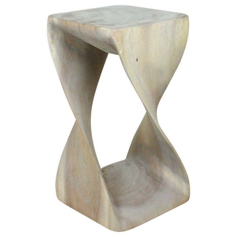 Strata Furniture Twist End Table 10" x 18" - 3