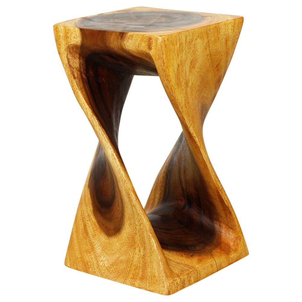 Strata Furniture Twist End Table 10" x 18" - 2