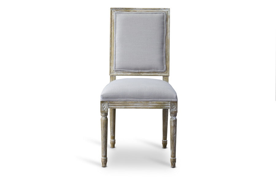 baxton studio clairette wood traditional french accent chair | Modish Furniture Store-2