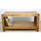 Haussmann Teak Slat Coffee Table W/ Shelf 36" L | Coffee Tables | Modishstore-15