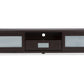 Baxton Studio Gerhardine Dark Brown Wood 70-inch TV Cabinet with 2 Sliding Doors and Drawer | Modishstore | TV Stands