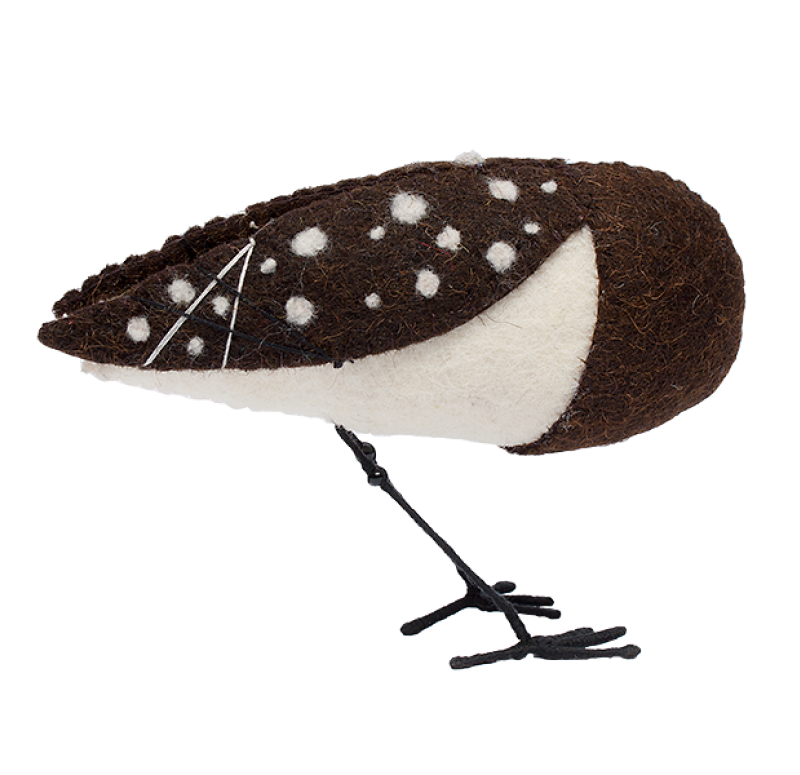 Felt Bird, Burrowing Owl by Gold Leaf Design Group | Outdoor Decor | Modishstore - 3