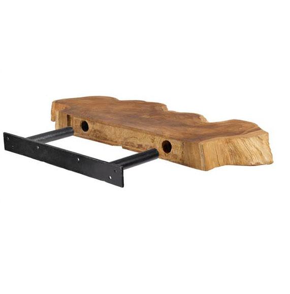 Takara Live Edge Shelf Set Of 2 by Texture Designideas | Wall Shelf | Modishstore-4