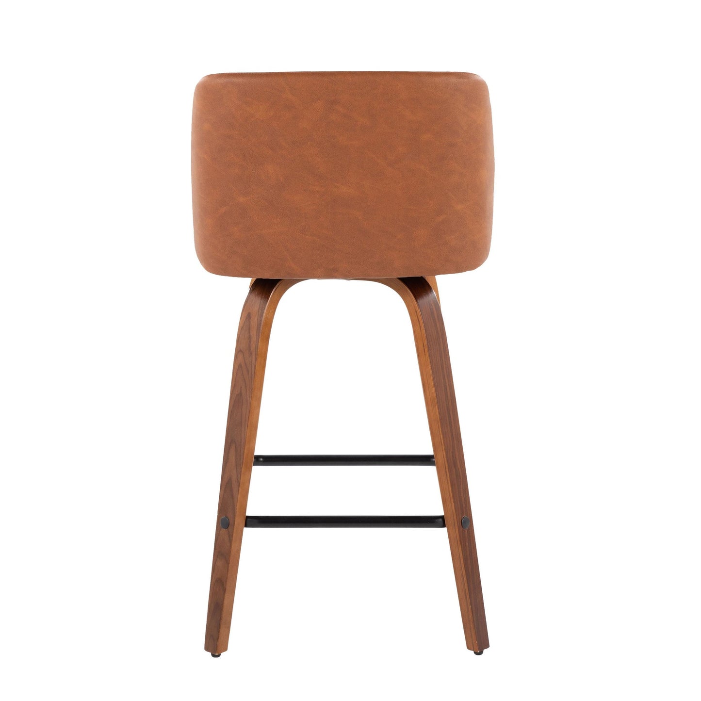 Toriano 26" Counter Stool - Set of 2 Brown Black By LumiSource | Counter Stools | Modishstore - 19