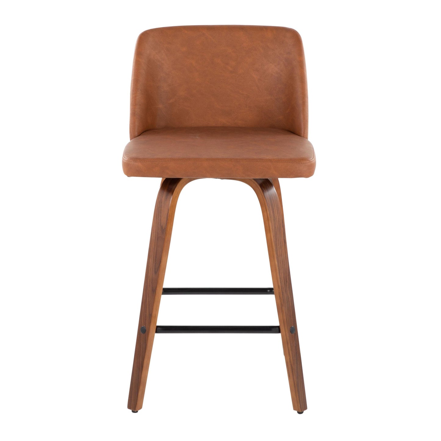 Toriano 26" Counter Stool - Set of 2 Brown Black By LumiSource | Counter Stools | Modishstore - 20