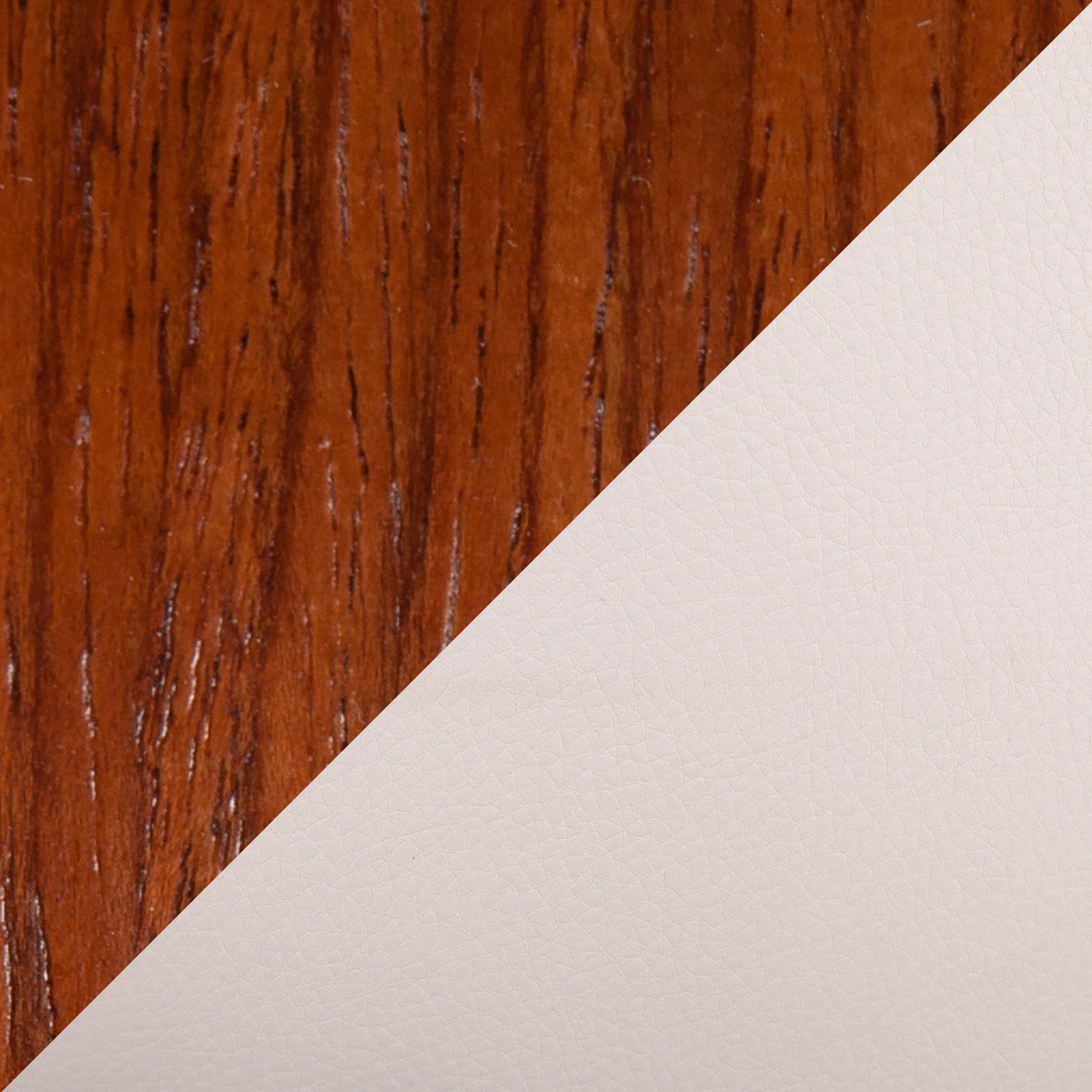 Toriano Mid-Century Modern Fixed-Height Counter Stool in Walnut Wood with Square Black Footrest and Black Faux Leather By LumiSource - Set of 2 | Counter Stools | Modishstore - 12