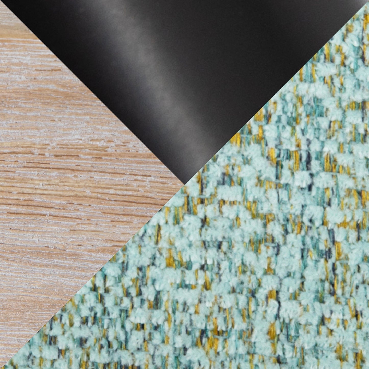 Toriano 26" Contemporary Fixed Height Counter Stool with Swivel in Light Grey Wood and Grey Noise Fabric with Round Black Metal Footrest By LumiSource - Set of 2 | Counter Stools | Modishstore - 6