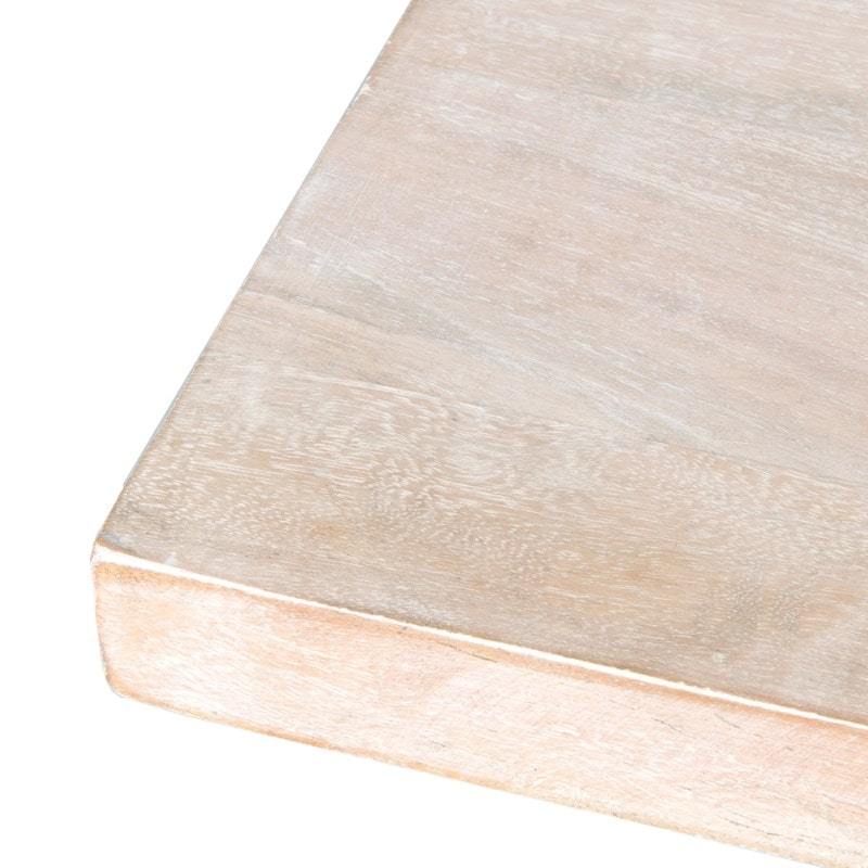 Townson Solid Mango Wood Dining Table w/ Cross Base by Jeffan | Dining Tables | Modishstore - 5