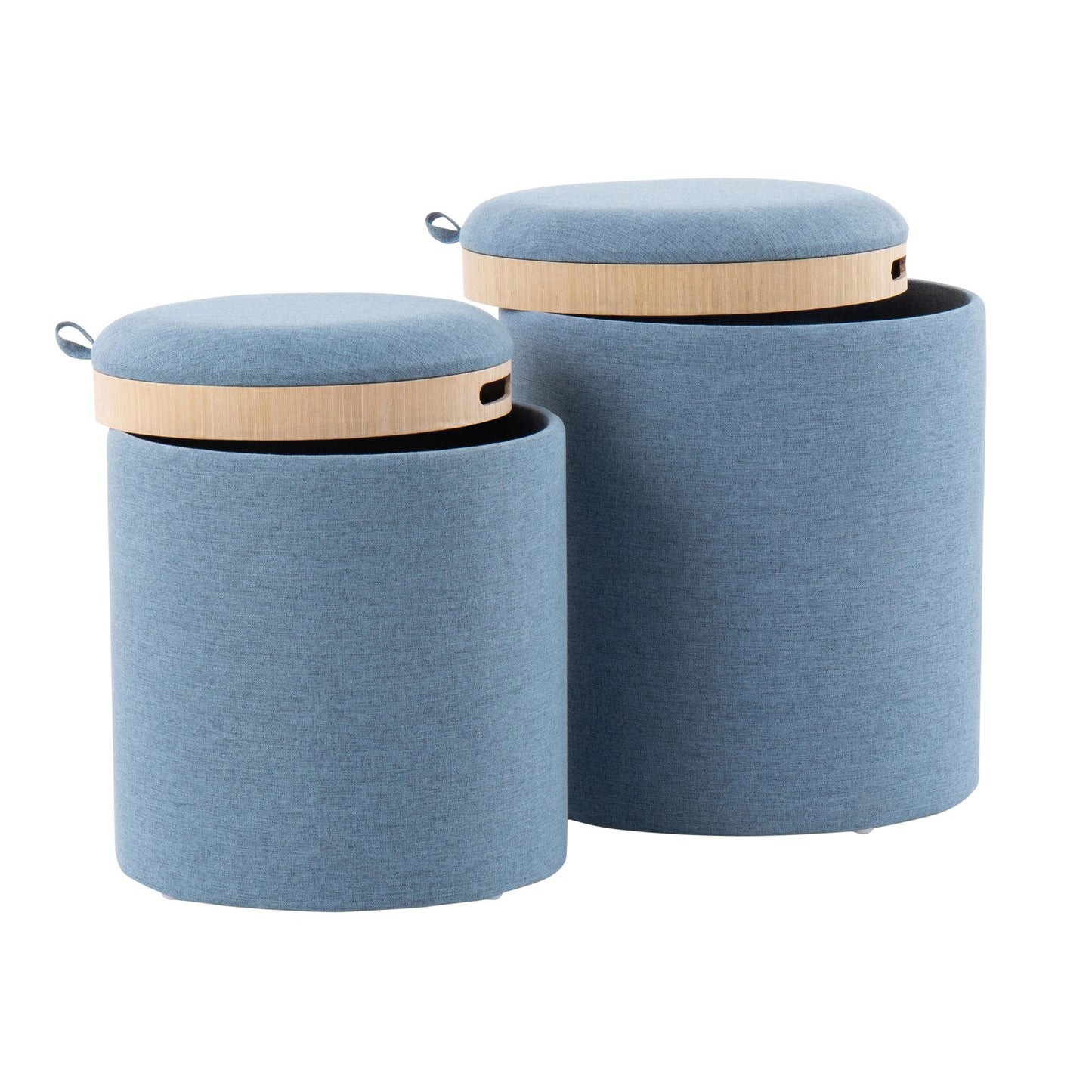 Tray Nesting Ottoman Set-3
