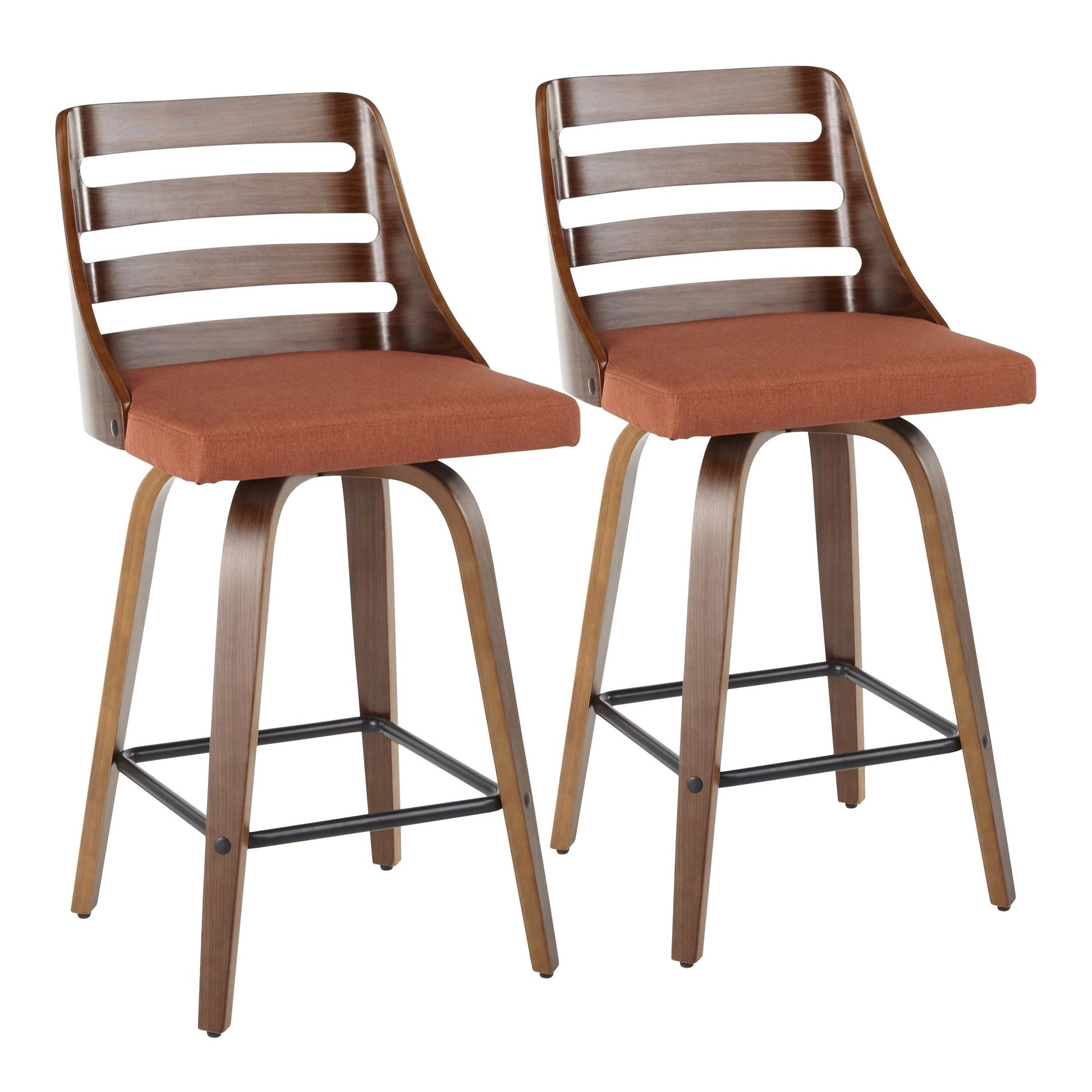 LumiSource Trevi Counter Stool - Set of 2 | Modishstore | Counter Stools