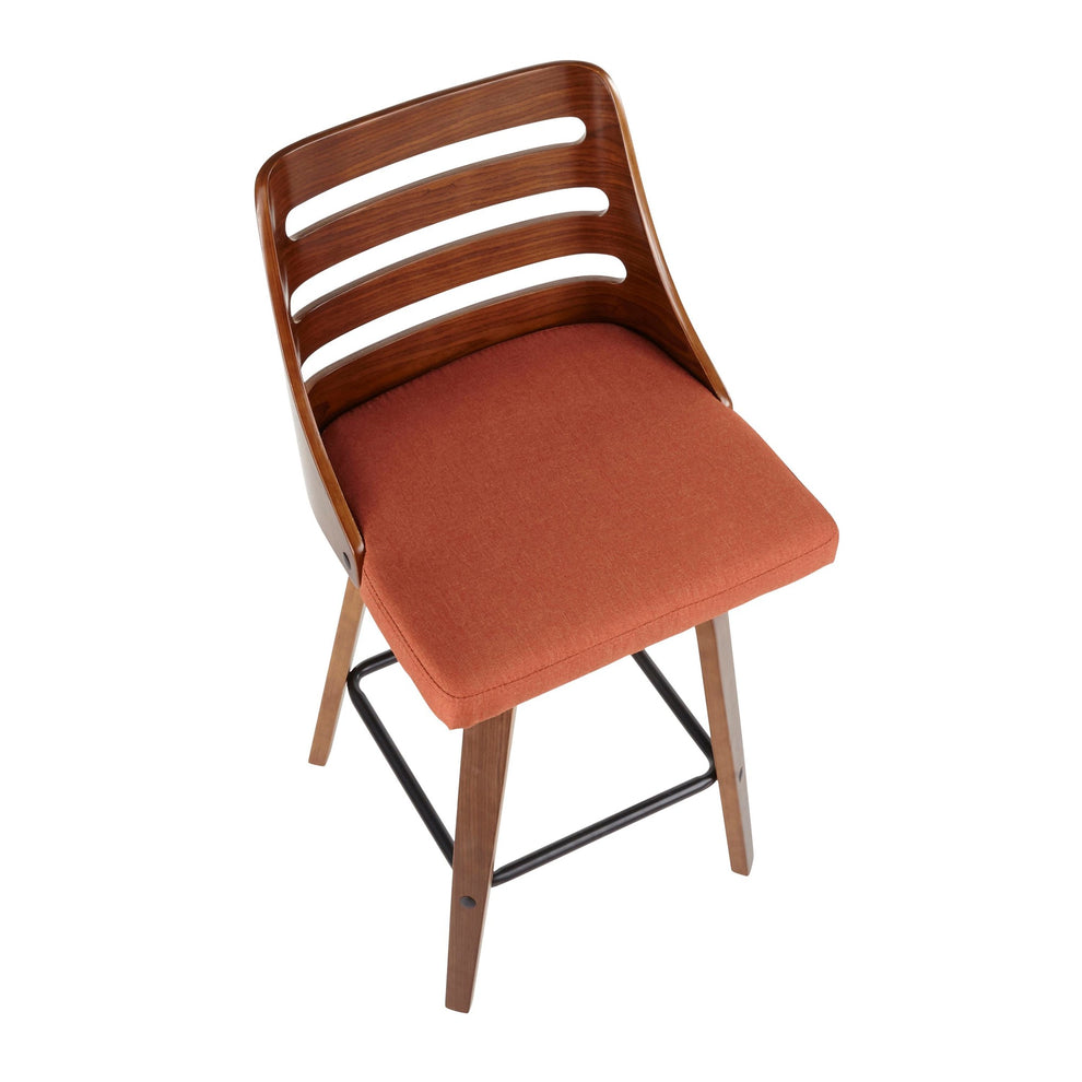 LumiSource Trevi Counter Stool - Set of 2-2