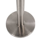 Trophy Industrial Floor Lamp in Nickel with Black Linen Shade By LumiSource | Floor Lamps | Modishstore - 3