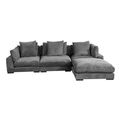 Tumble Lounge Modular Sectional Charcoal By Moe's Home Collection