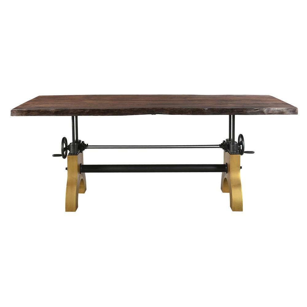 Moe's Home Collection Dunedin Adjustable Dining Table | Modishstore | Dining Tables-3