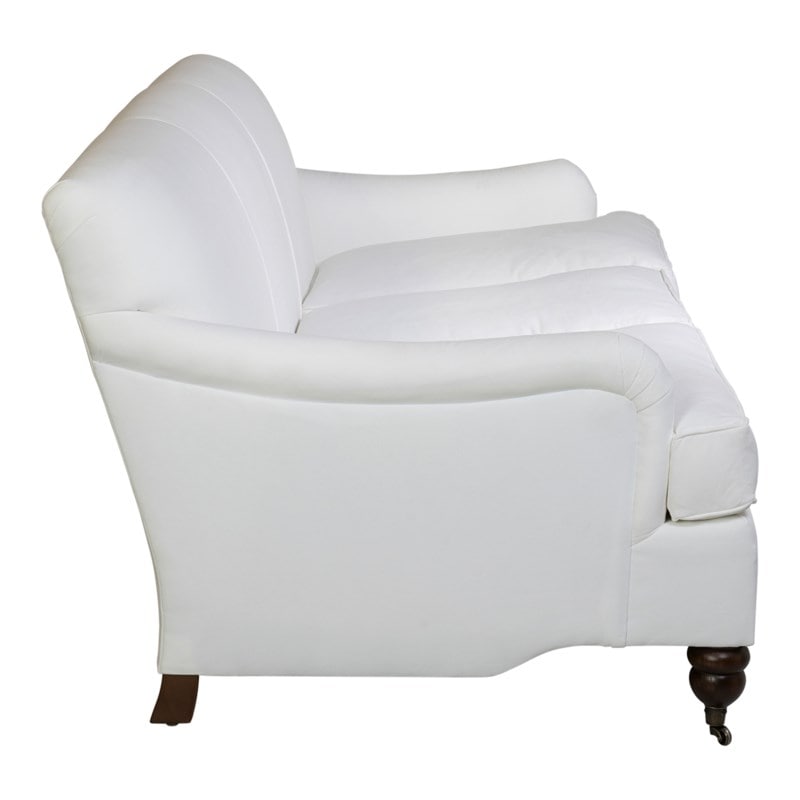 Revival 84" Sofa, Wood Turned Legs Fabric by Jeffan | Sofas | Modishstore - 2