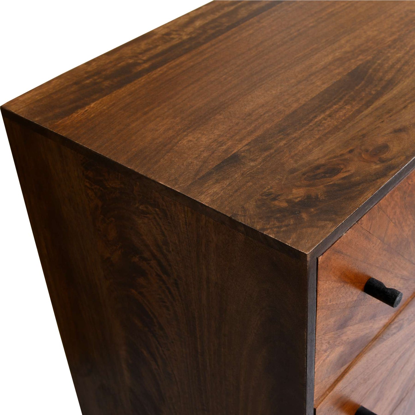 6 Drawer Mid Century Modern Storage Wooden Drawers Dresser , Brown By Benzara | Dressers |  Modishstore  - 9