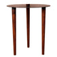 Round Metal Top Side Table With Rotatable Tray And Tripod Legs, Brown And Black By Benzara | End Tables |  Modishstore  - 6