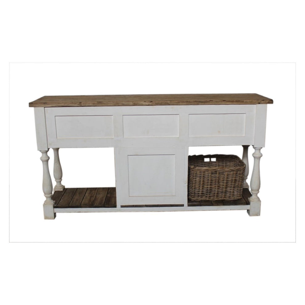 Chauncey Vintage Kitchen Sideboard with Wine Rack Drawer by Jeffan | Sideboards | Modishstore - 5