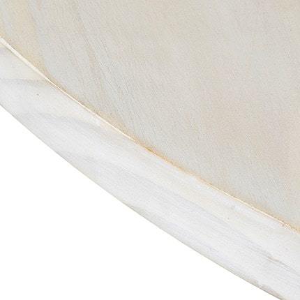 Chauncey Round Recycled Pine Wood Pedestal Dining Table Med by Jeffan | Dining Tables | Modishstore - 2