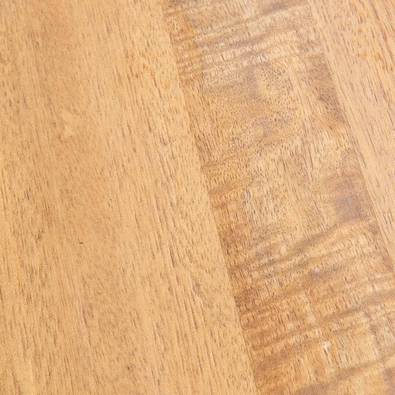 Farmhouse Mango Wood Dining Table - Natural Mango Wood in Honey by Jeffan | Dining Tables | Modishstore - 4