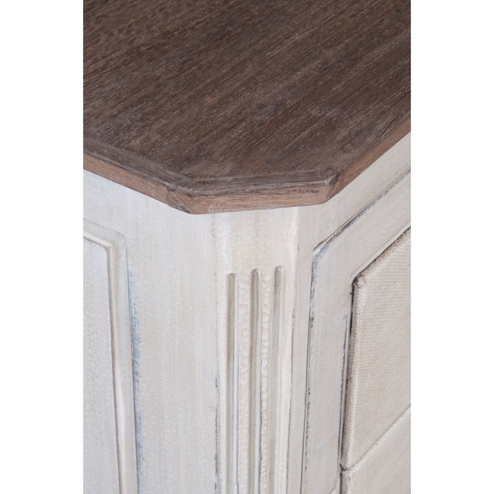 Genevieve Chest w/ 3 Drawers by Jeffan | Drawers | Modishstore - 4