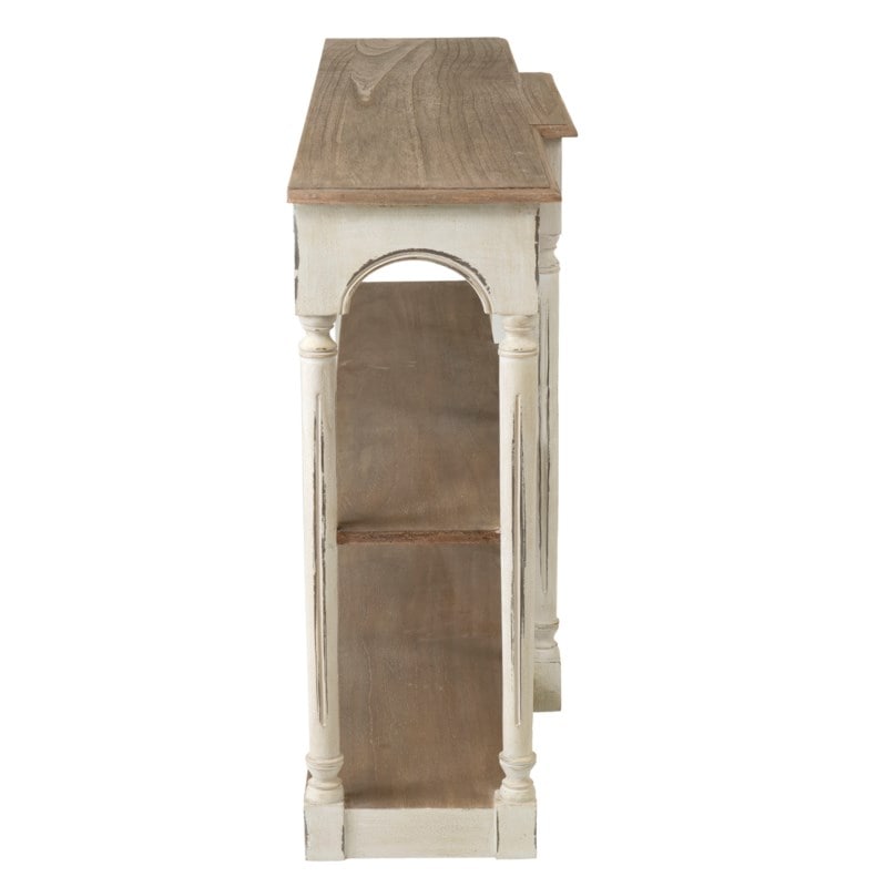 Isabelle Mahogany Wood Console by Jeffan | Console Tables | Modishstore - 3