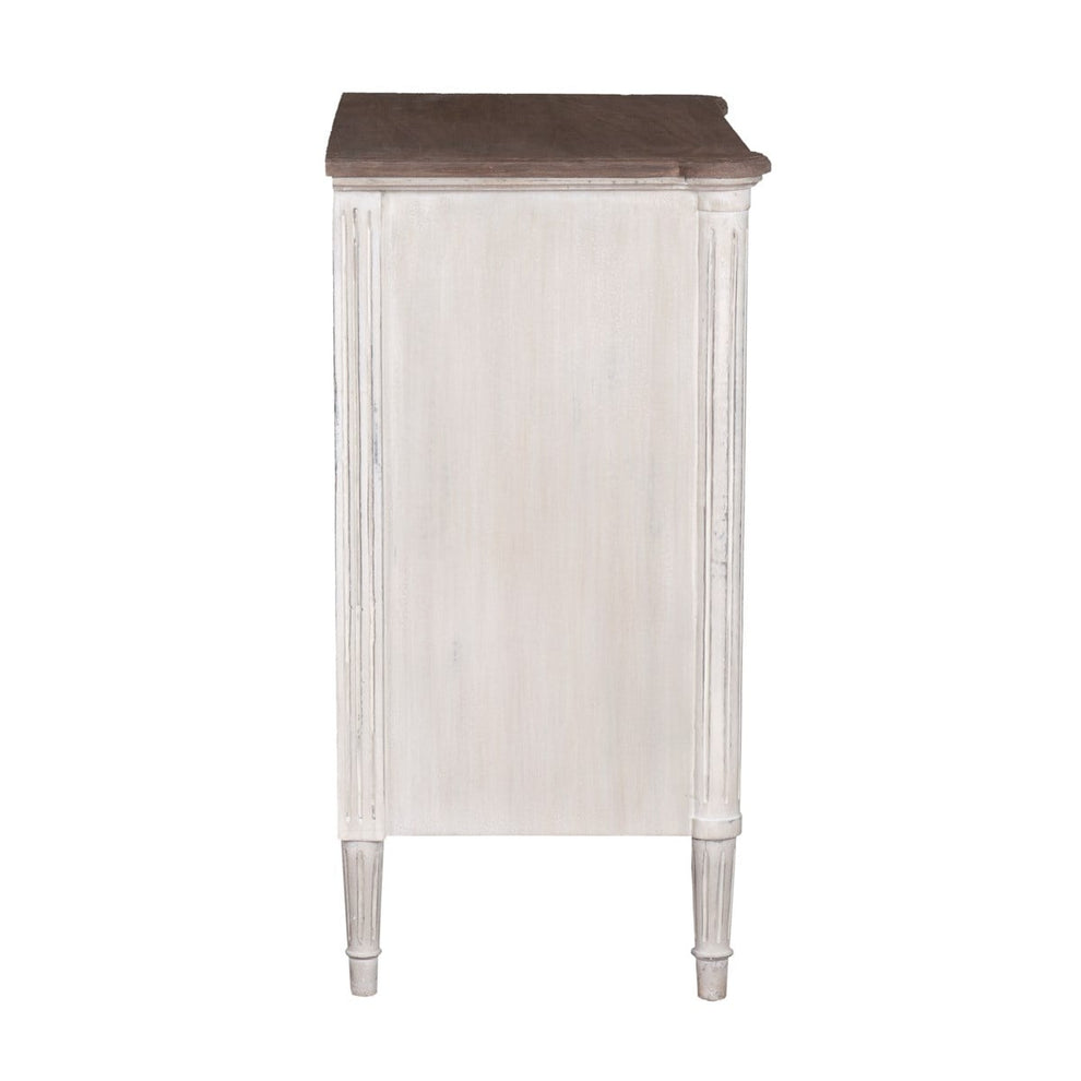 Isabelle Chest of 5 Drawers by Jeffan | Drawers | Modishstore - 3