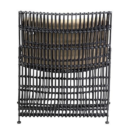 Marvel Occasional Chair with Iron Frame Wrapped by Jeffan | Outdoor Chairs | Modishstore - 11