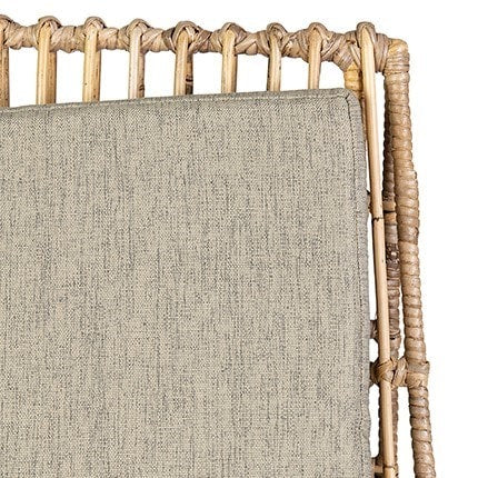 Marvel Occasional Chair with Iron Frame Wrapped by Jeffan | Outdoor Chairs | Modishstore - 4