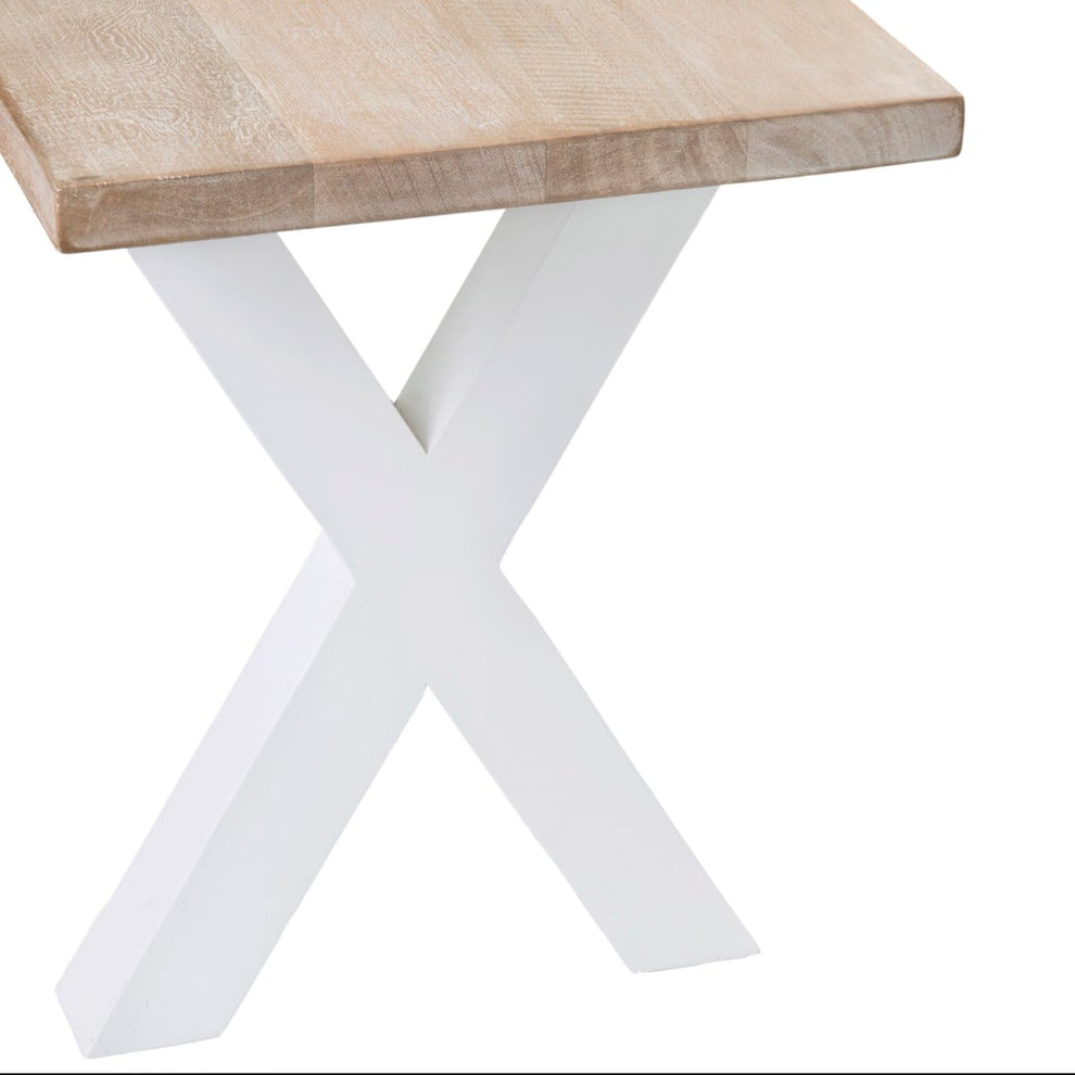 Townson Mango Wood Accent Bench by Jeffan | Benches | Modishstore - 3