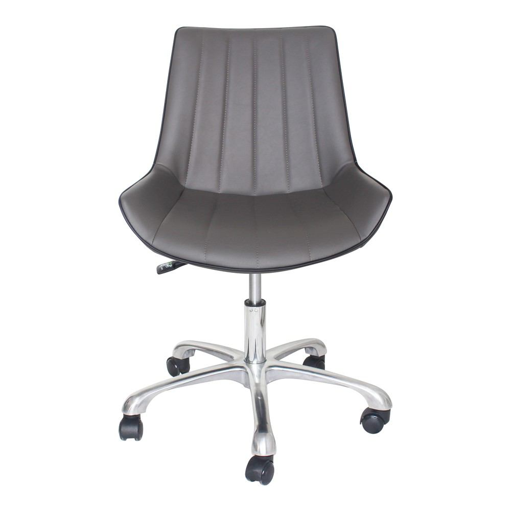 Moe's Home Collection Mack Office Chair - Grey | Modishstore | Office Chairs-2